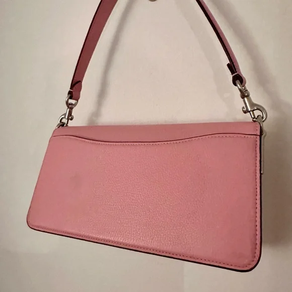 Coach Tabby 26 Pink Leather Shoulder Bag - Picture 2 of 4